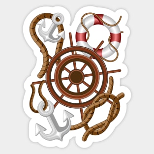 Nautical Marine Navy Sealovers Sticker